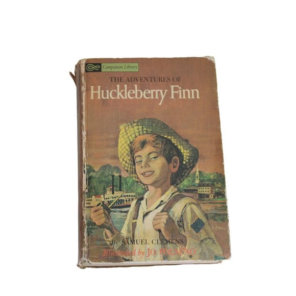 Huckleberry Finn Tom Sawyer Samuel Clemens Companion Library Vintage Book 91053 - Picture 1 of 8